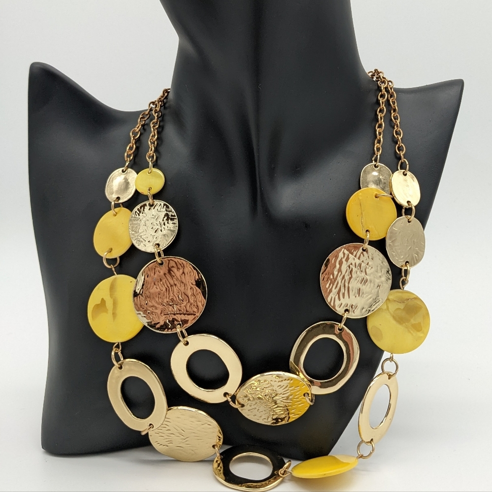 Fashion jewelry. Yellow J.C Penny Gold plated